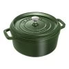 Staub Cocotte Rotonda - 24 Cm, Basilico