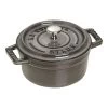 Staub Mini Cocotte Rotonda - 10 Cm, Grigio Grafite
