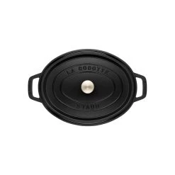 Staub Cocotte Ovale - 17 Cm, Nera -Cucina Negozio 40500 231 0 3 3