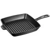 Staub Grill Con Manico Quadrata - 26 X 26 Cm, Nera