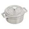 Staub Mini Cocotte Rotonda - 10 Cm, Tartufo Bianco