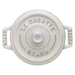 Staub Mini Cocotte Rotonda - 10 Cm, Tartufo Bianco -Cucina Negozio 40501408 3