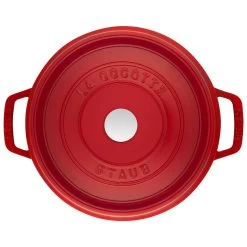 Staub Cocotte Vento Rotonda - 24 Cm, Ciliegia -Cucina Negozio 40501485 3