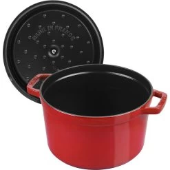Staub Cocotte Vento Rotonda - 24 Cm, Ciliegia -Cucina Negozio 40501485 5