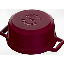 Staub Mini Cocotte Rotonda - 10 Cm, Bordeaux -Cucina Negozio 40502 281 0 4