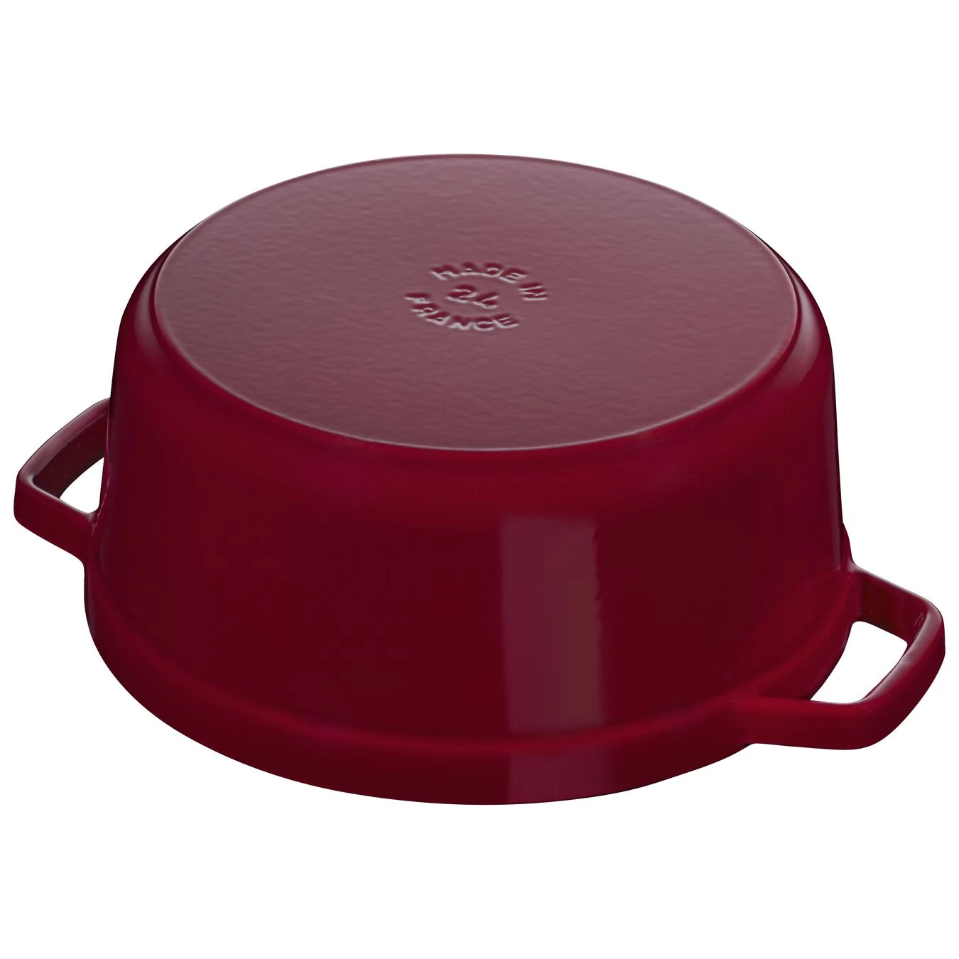 Staub Cocotte Rotonda - 28 Cm, Bordeaux 4 Staub Cocotte Rotonda - 28 Cm, Bordeaux - immagine 4