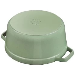 Staub Cocotte Rotonda - 28 Cm, Salvia -Cucina Negozio 40505 364 4