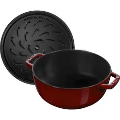 Staub Cocotte Rotonda - 24 Cm, Granatina -Cucina Negozio 40508 675 0 5