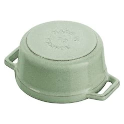 Staub Mini Cocotte Rotonda - 10 Cm, Salvia -Cucina Negozio 40508 702 4