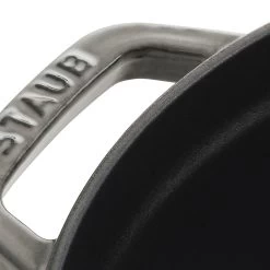 Staub Cocotte Rotonda - 20 Cm, Colore Grigio Grafite -Cucina Negozio 40509 304 0 3