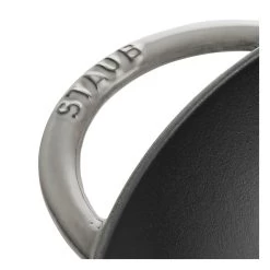 Staub Wok Con Coperchio In Vetro Rotondo - 37 Cm, Grigio Grafite 6 Staub Wok Con Coperchio In Vetro Rotondo - 37 Cm, Grigio Grafite -Cucina Negozio 40509 336 0 3