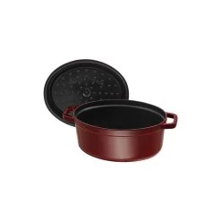 Staub Cocotte Ovale - 31 Cm, Granatina 8 Staub Cocotte Ovale - 31 Cm, Granatina -Cucina Negozio 40509 364 0 5