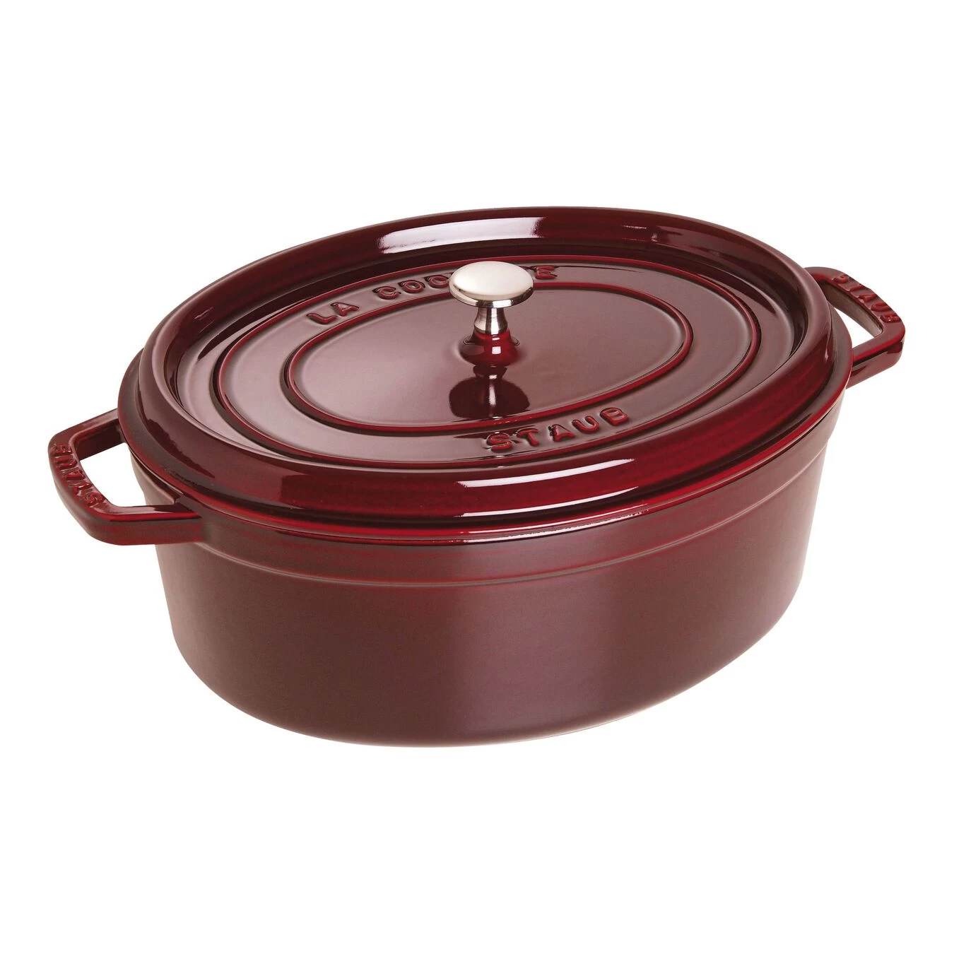 Staub Cocotte Ovale - 31 Cm, Granatina 1 Staub Cocotte Ovale - 31 Cm, Granatina