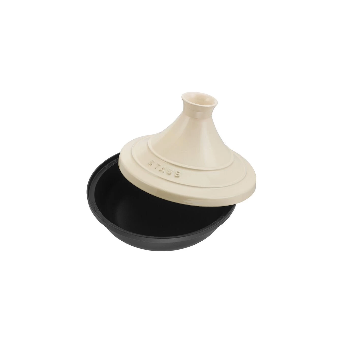 Staub Tajine - 20 Cm, Crema 2 Staub Tajine - 20 Cm, Crema - immagine 2