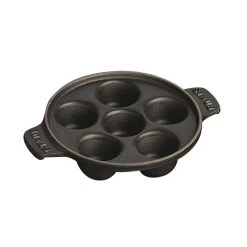 Staub Piatto Per Lumache Rotondo - 14 Cm, Nero -Cucina Negozio 40509 550 0 2