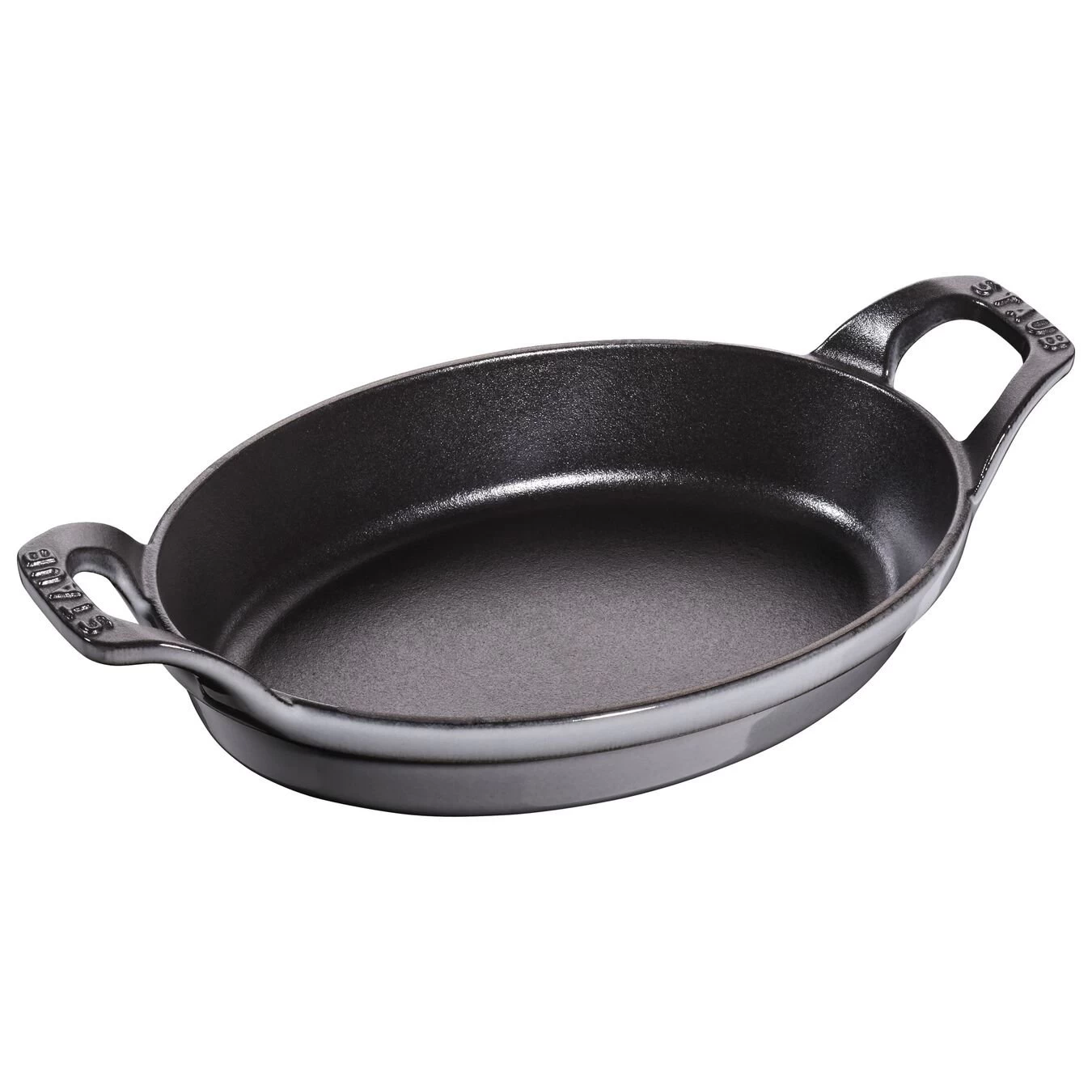 Staub Pirofila Ovale - 21 Cm, Colore Grigio Grafite 1 Staub Pirofila Ovale - 21 Cm, Colore Grigio Grafite