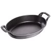 Staub Pirofila Ovale - 24 Cm, Colore Grigio Grafite