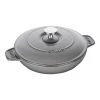 Staub Pirofila Con Coperchio Rotonda - 20 Cm, Grigio Grafite