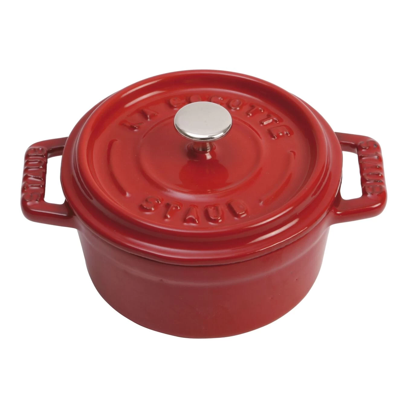 Staub Mini Cocotte Rotonda - 10 Cm, Ciliegia 1 Staub Mini Cocotte Rotonda - 10 Cm, Ciliegia