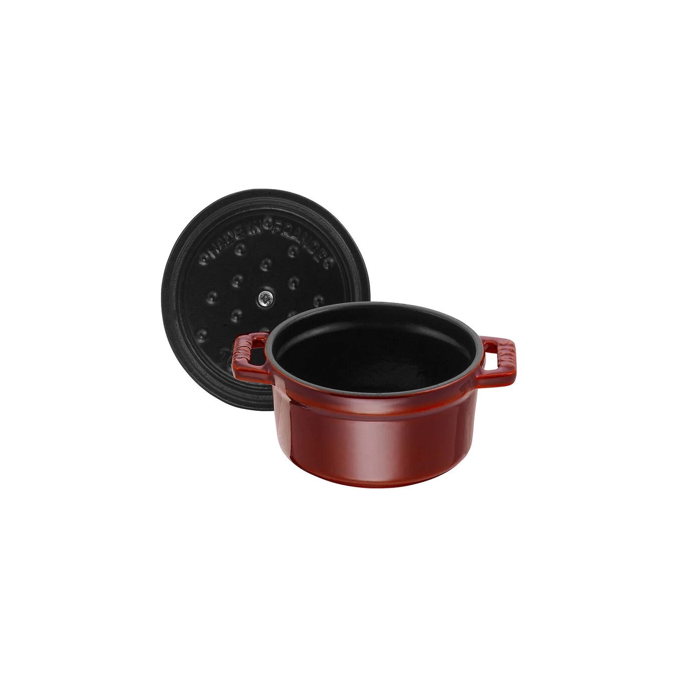 Staub Mini Cocotte Rotonda - 10 Cm, Granatina 5 Staub Mini Cocotte Rotonda - 10 Cm, Granatina - immagine 5