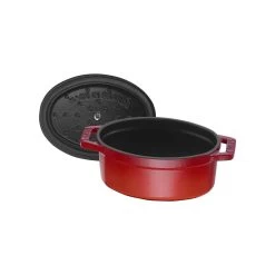 Staub Mini Cocotte Ovale - 11 Cm, Ciliegia -Cucina Negozio 40509 807 0 5