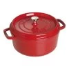 Staub Cocotte Rotonda - 24 Cm, Ciliegia