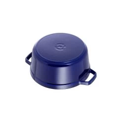 Staub Cocotte Rotonda - 24 Cm, Blu Scuro -Cucina Negozio 40510 283 0 5
