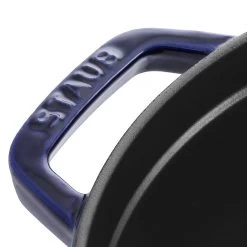 Staub Cocotte Rotonda - 24 Cm, Blu Scuro -Cucina Negozio 40510 283 0 6