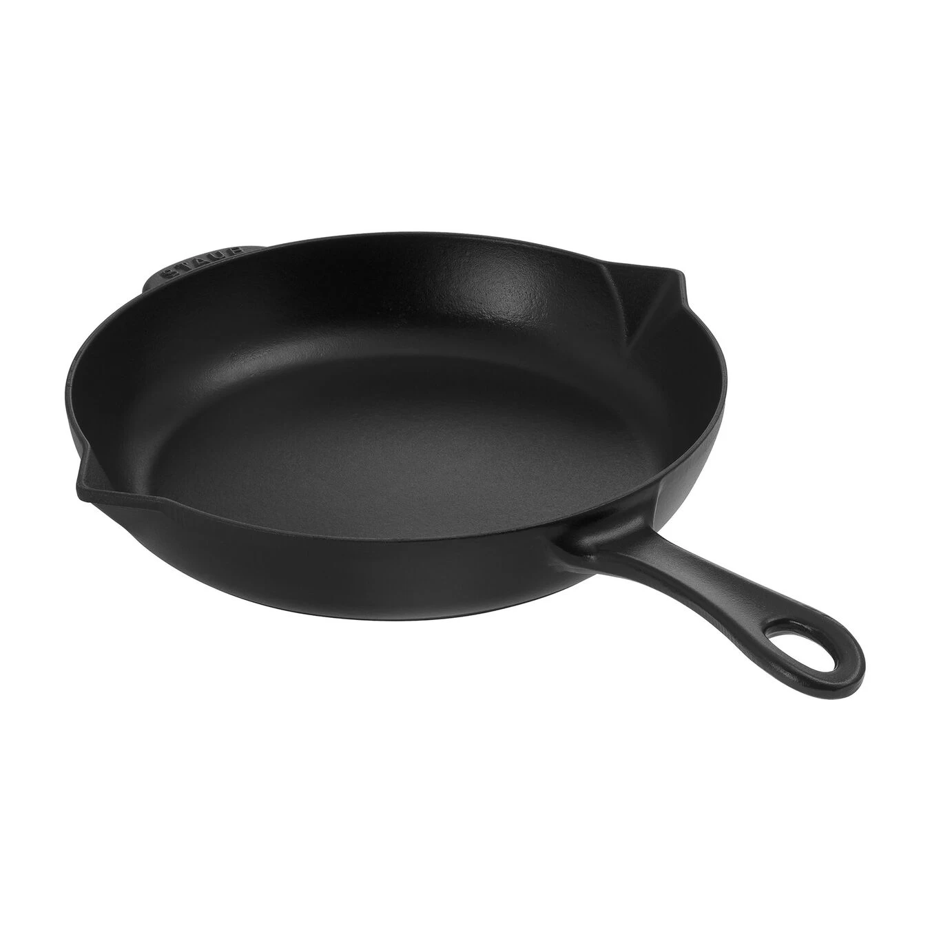 Staub Padella Con Becchi - 26 Cm, Ghisa, Black Matt 1 Staub Padella Con Becchi - 26 Cm, Ghisa, Black Matt