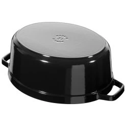 Staub Cocotte Ovale - 31 Cm, Nera Lucida 7 Staub Cocotte Ovale - 31 Cm, Nera Lucida -Cucina Negozio 40510 639 0 3