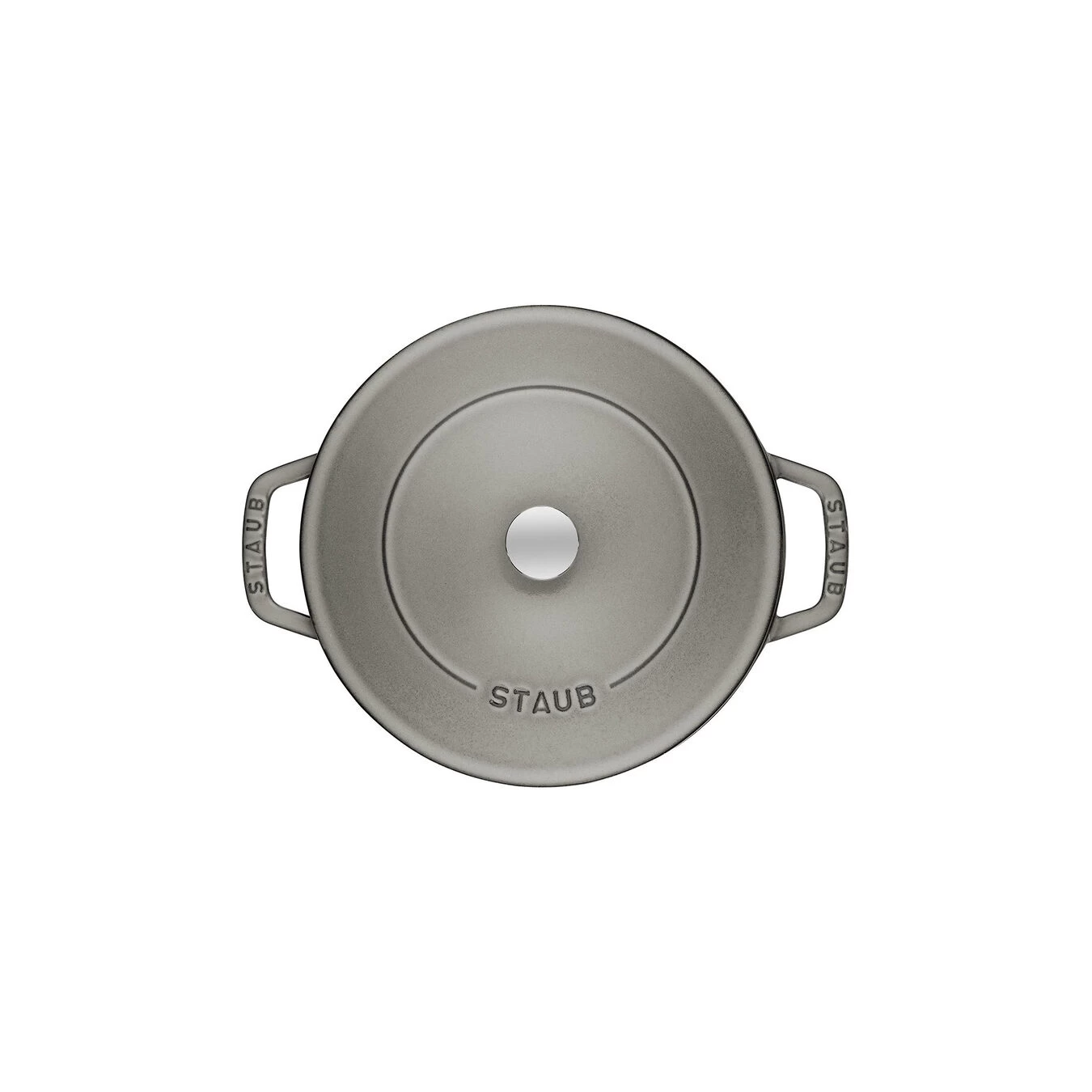 Staub Tegame Chistera Rotondo - 28 Cm, Grigio Grafite 5 Staub Tegame Chistera Rotondo - 28 Cm, Grigio Grafite - immagine 5