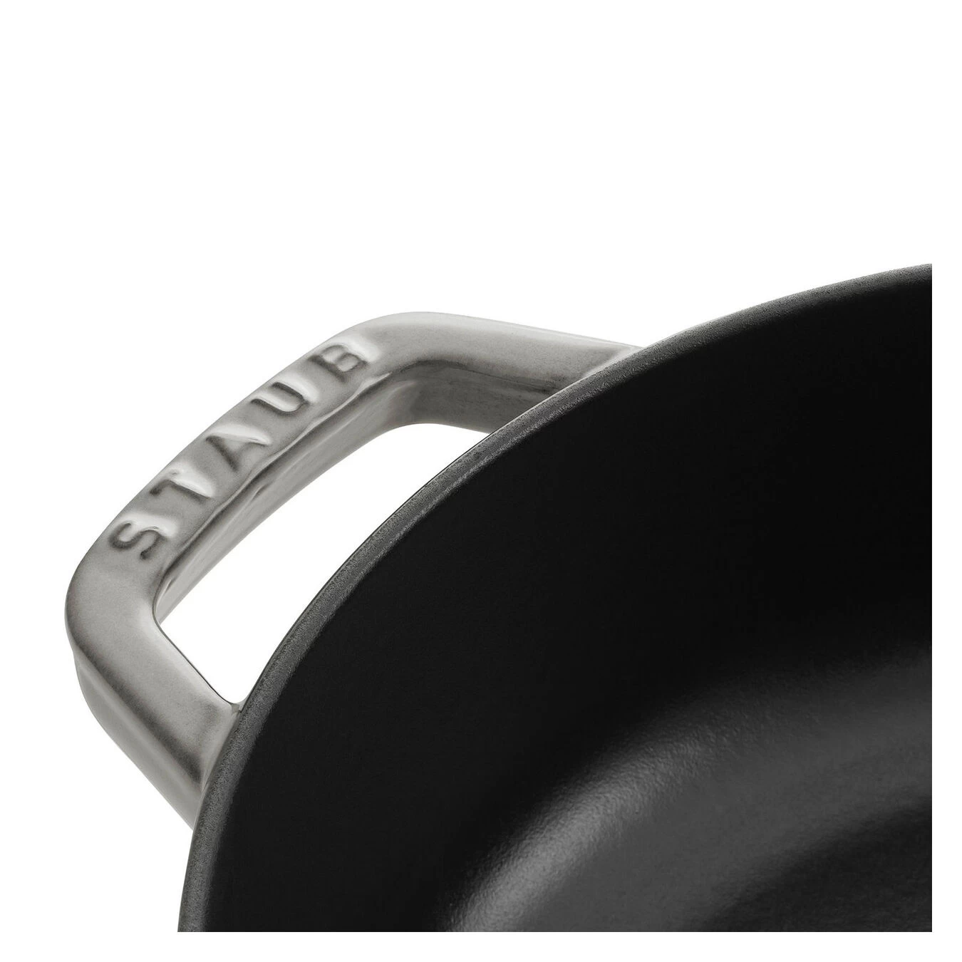 Staub Tegame Chistera Rotondo - 28 Cm, Grigio Grafite 3 Staub Tegame Chistera Rotondo - 28 Cm, Grigio Grafite - immagine 3