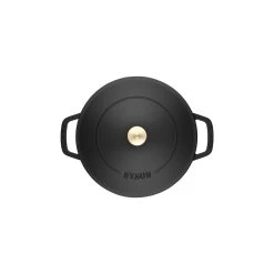 Staub Tegame Chistera Rotondo - 28 Cm, Nero 9 Staub Tegame Chistera Rotondo - 28 Cm, Nero -Cucina Negozio 40511 472 0 5