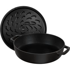 Staub Tegame Chistera Rotondo - 24 Cm, Nero -Cucina Negozio 40511 473 0 2