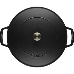 Staub Tegame Chistera Rotondo - 24 Cm, Nero -Cucina Negozio 40511 473 0 5
