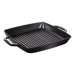 Staub Grill Quadrata - 33 X 33 Cm, Nera