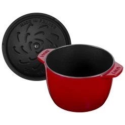 Staub Cocotte Per Riso 16 Cm, Rotondo, Ciliegia, Ghisa 8 Staub Cocotte Per Riso 16 Cm, Rotondo, Ciliegia, Ghisa -Cucina Negozio 40511 828 0 4