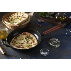 Staub Padella - 24 Cm, Ghisa, Black Matt -Cucina Negozio 424409593