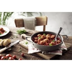 Ballarini Tegame Con Coperchio - 28 Cm, Alluminio, Granitium Titanium Extreme -Cucina Negozio 424413917 1