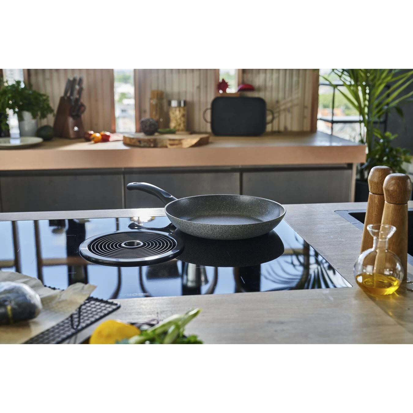 Ballarini Padella - 24 Cm, Alluminio, Granitium 2 Ballarini Padella - 24 Cm, Alluminio, Granitium - immagine 2