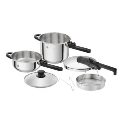 Zwilling Set Pentola A Pressione - 6-pz., 18/10 Acciaio Inossidabile