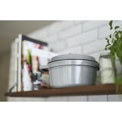 Staub Cocotte Rotonda - 14 Cm, Colore Grigio Grafite -Cucina Negozio 750032206