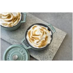 Staub Mini Cocotte Rotonda - 10 Cm, Salvia -Cucina Negozio 750035312