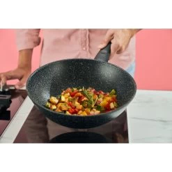 Ballarini Wok - 28 Cm, Alluminio -Cucina Negozio 750058772